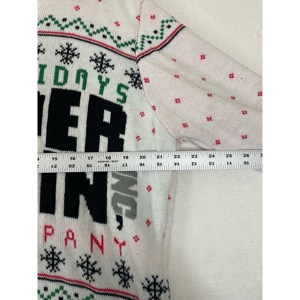 The Office Dunder Mifflin Ugly Christmas Sweater mens XL 0659 - Picture 7 of 8